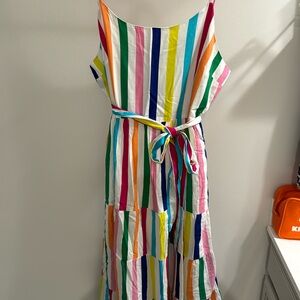Crown & Ivy rainbow maxi dress size XL